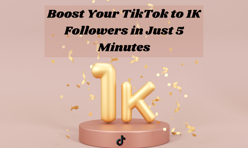 Boost Your TikTok to 1K Followers in Just 5 Minutes